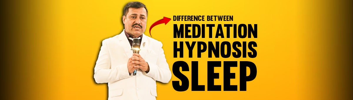Difference Between Meditation, Hypnosis, and Sleep